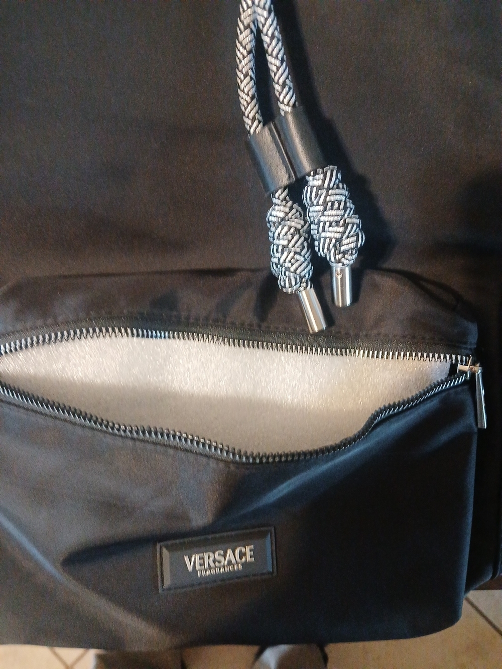 Versace Draw String Backpack New Without Tags - Picture 2 of 4